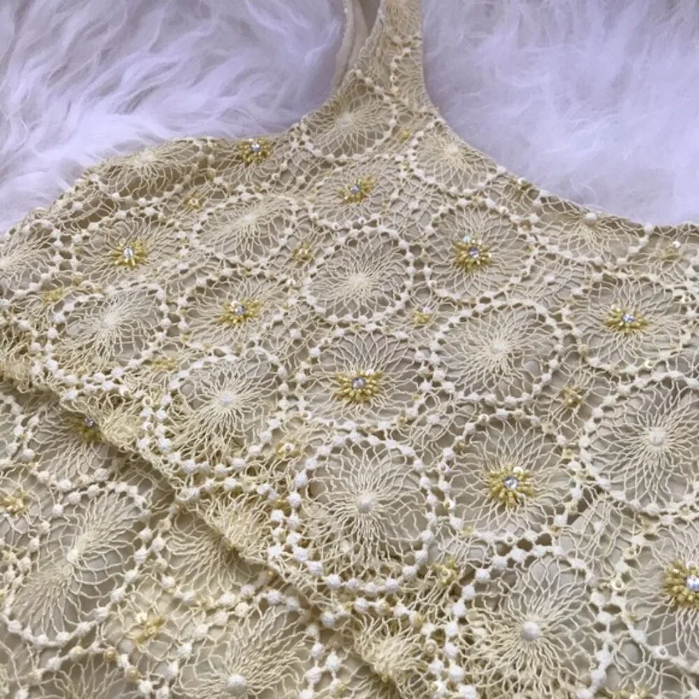 Alice + Olivia Gabby Embellished Tank Dress - Picture 7 of 7